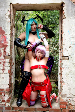 Darkstalkers - Morrigan &amp; Lilith (Chouzuki Maryou&amp;suzuka itsuki) 1-13