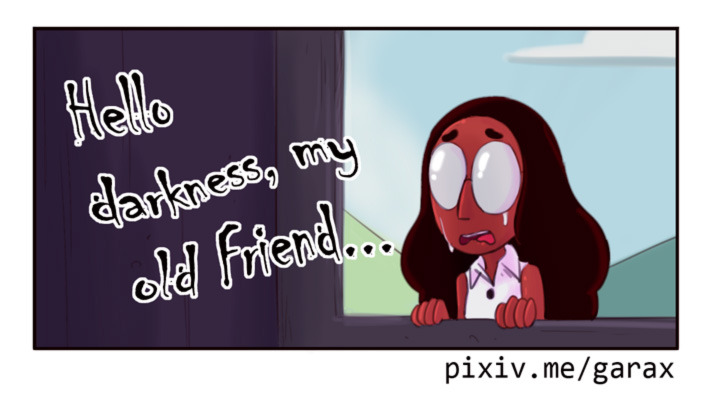 garabatoz:    The second strip, which can’t be posted at tumblr. &gt;Pag.01&lt;