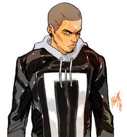 Felipesmithart:  Robbie Reyes Buzz Cut Sketch. &Amp;Ldquo;We’re Getting Stronger,