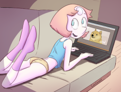 Pearl discovers memesClick here for an edit-friendly