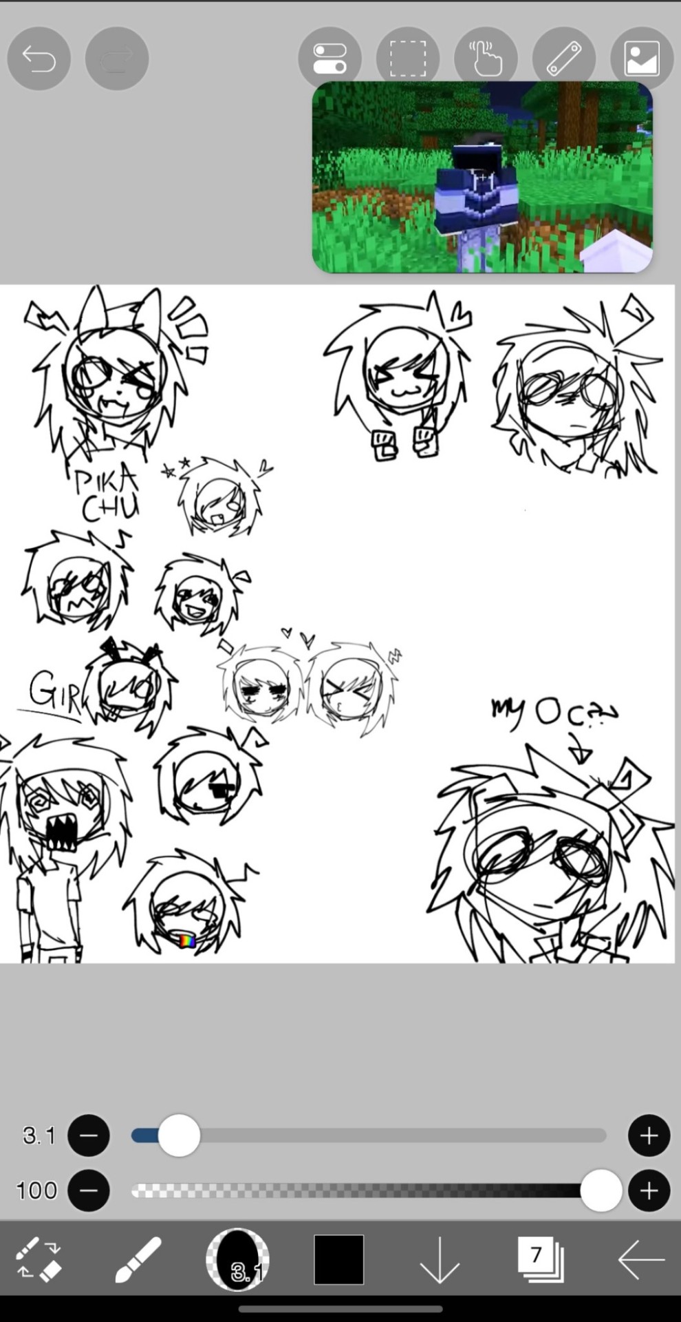 Tried To Do The Scene Artstyle (again); This Time, I Used A Reference. The User Is "Doobathon (The Doobster)"