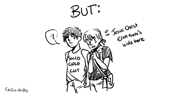 callmekitto:  Blame Donnie and Blythe, respectively: &ldquo;Eren wears this out