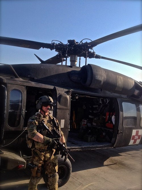 mintsmintsmints: Spc. Nathan Koivisto before a mission. C. Co 2-149 GSAB Dustoff Medevac OEF 12-13