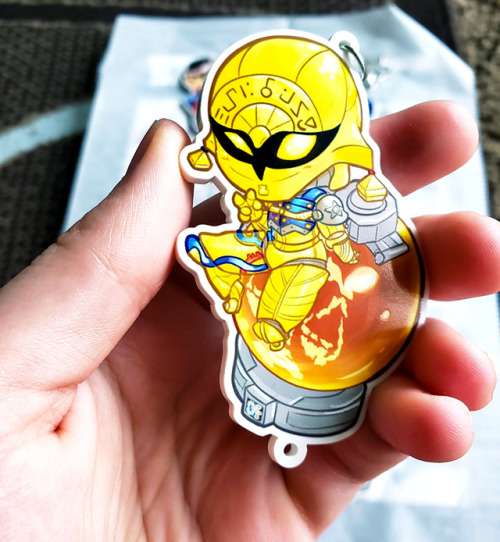 chacerider:chacerider:Say the Go! Kyuranger keychain charms have arrived, and are now officially