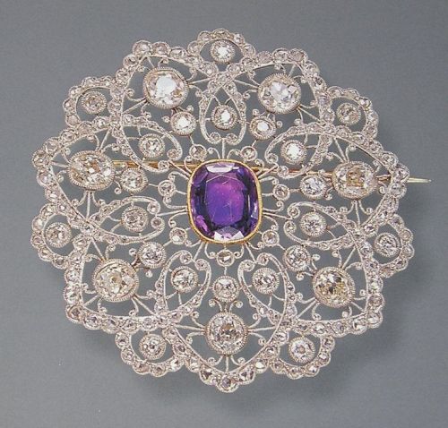 Sex belaquadros:  Platinum Edwardian brooch  pictures