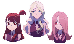 Liyart:some Quick Lwa Sketches, I Love This Show So Much Lol