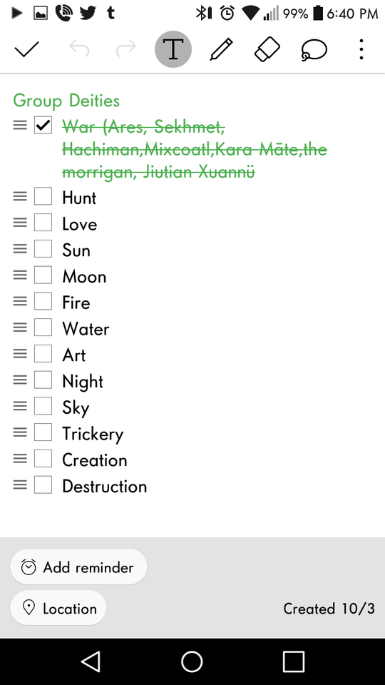 My List Of Mythology Moodbaords