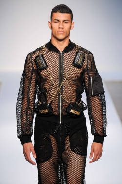 black-boys:  Jordan Matheson | Moschino