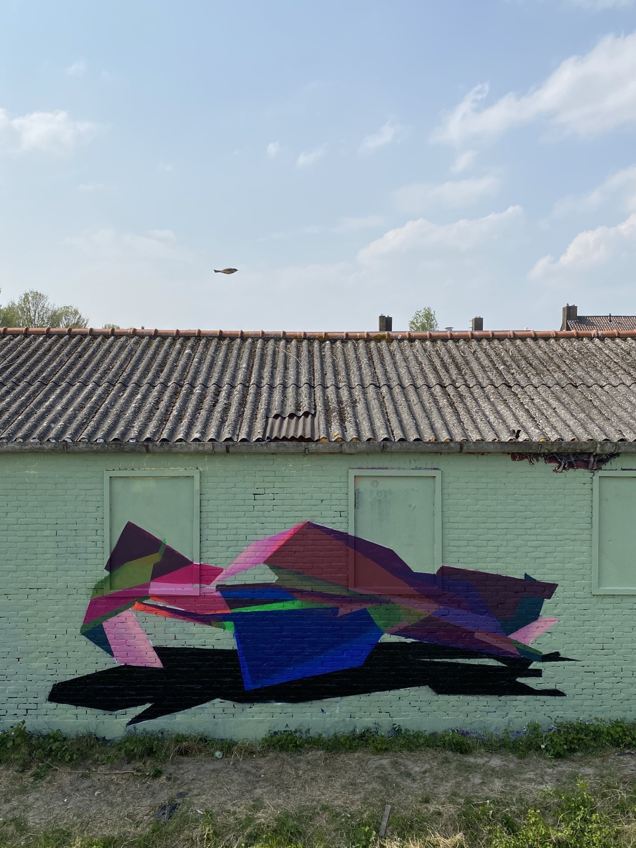 23042022
Vlissingen.
250 cm x 700 cm
Spraypaint on brick wall