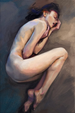 victoriousvocabulary:  DESNUDO [adjective] 1. naked, nude, undressed; without clothes. 2. bare. 3. dispossessed, destitute. 4. plain, clear, manifest. Etymology: Spanish &amp; Portuguese, ultimately from Latin nūdus, “naked”. [Caroline Vos]