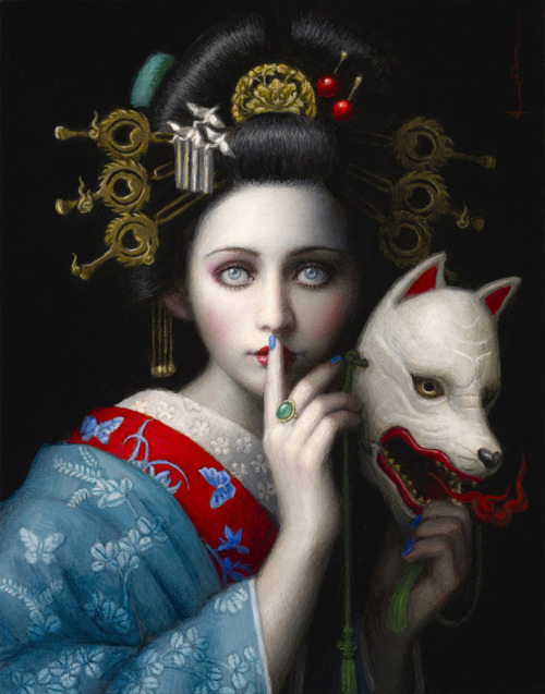 aiastelamonian:  Another Face by  Chie Yoshii,