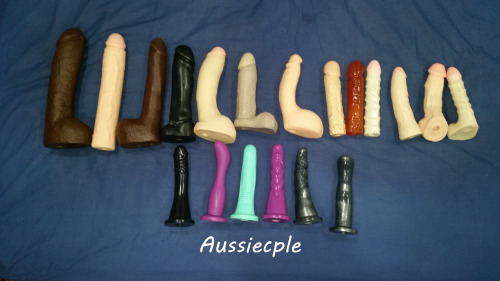 The current strapon dildo collection