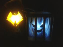 cyanidekandies:  IRL poe lamp and poe soul by CyanideKandies Follow me on Facebook! 