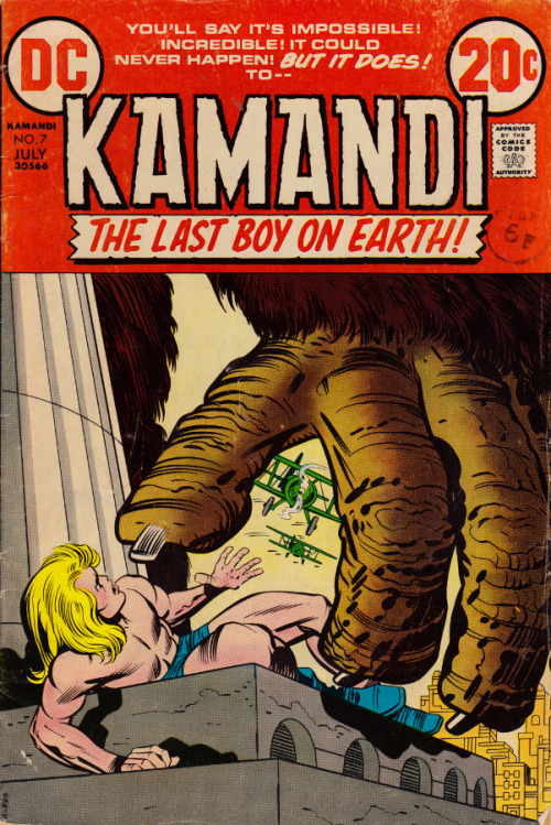 Sex Kamandi No. 7 (DC Comics, 1973). Cover art pictures