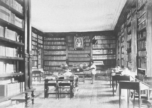 University of Santo Tomas, Manila: the library (1887).