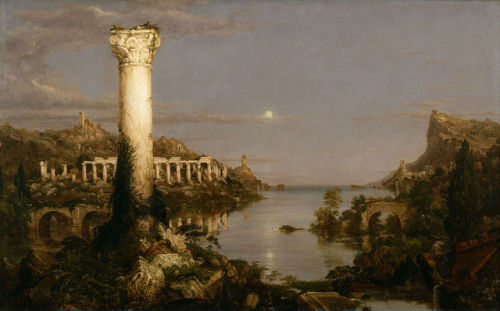 The Course of Empire: Desolation, Thomas Cole, 1836