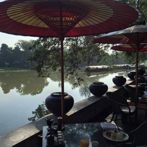 Breakfast with a view @anantara_chiangmai #holidays #beautifuldestinations