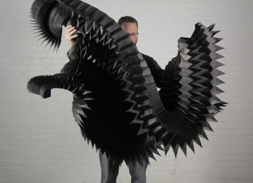 littlelimpstiff14u2: littlelimpstiff14u2:Matt Shlian: The Unconventional Artist and Paper Engineer A