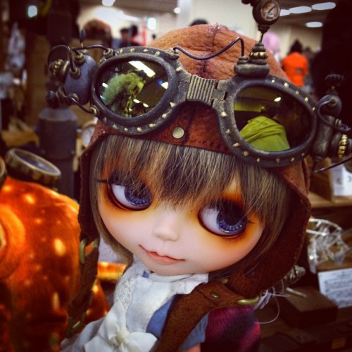 Doll goggles by Kamaty Moon at ARTiSM MARKET, happening in Tokyo today #tokyo #アーティズムマーケット