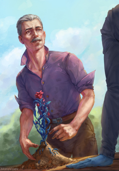 “Of all the flowers in my garden you are the best one”Gilad/Thrawn. As we all know, in the old canon
