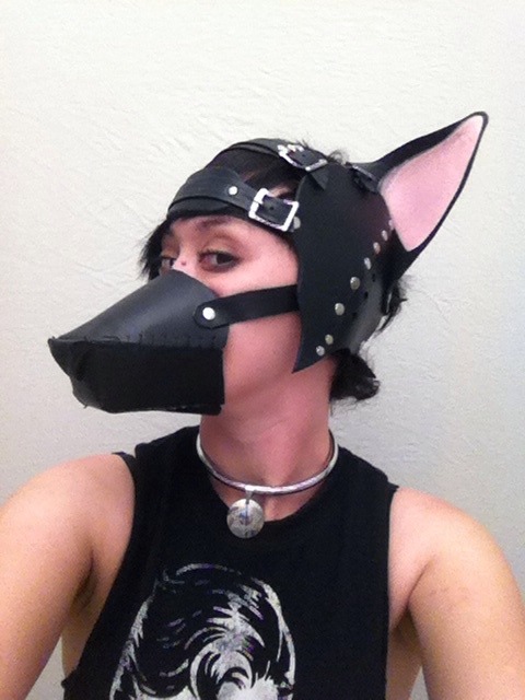 ekhokumori:  My newly made fox face! 