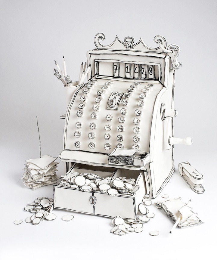 mymodernmet:  Artist Katharine Morling creates whimsical, life-sized ceramic sculptures