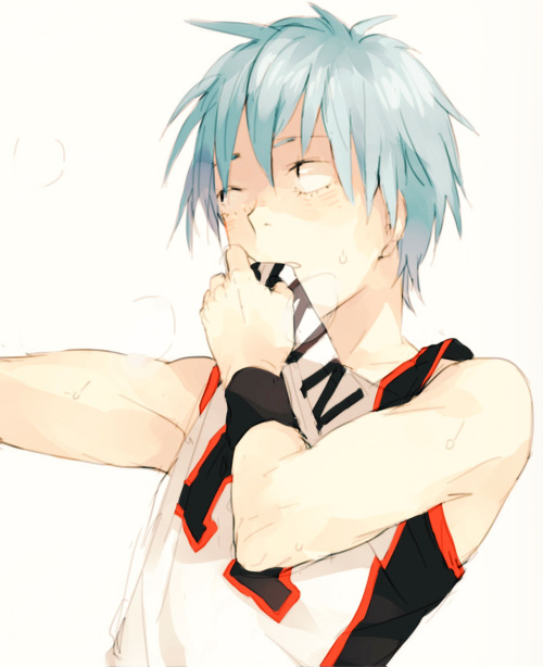 mellyart: I was just randomly thinking like dag yo kuroko is so cute and then suddenly I drew a thin