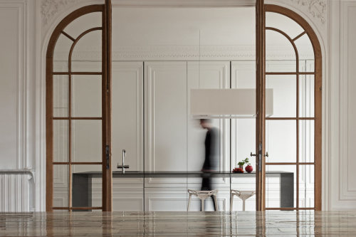 { i29 interior architects designed a kitchen that feels more like pieces of furniture and architectu