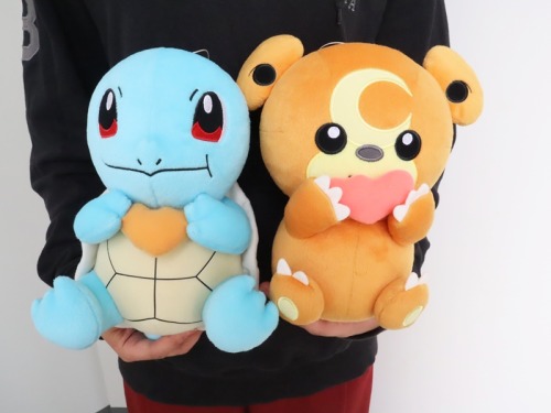 pokemon-merch-news:Here are better pictures of the new Bandai plushes!