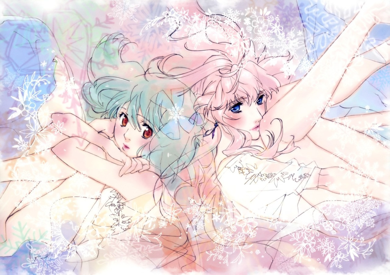 ebata risa macross macross frontier ranka lee sheryl nome dress | #314727 | yande.re