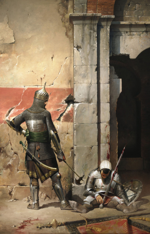 cinemagorgeous:  Beautiful medieval imagery, by artist Jose Daniel Cabrera Peña. 