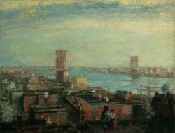 thusreluctant:  Brooklyn Bridge by Henry