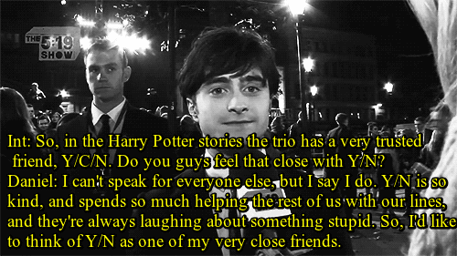 Imagines Au Being Apart Of The Harry Potter Cast