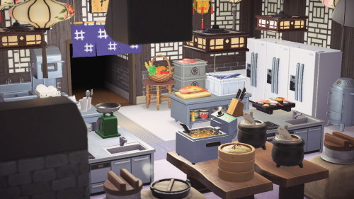 My Oriental Restaurant (and Kitchen) on My Happy Home Paradise ✨