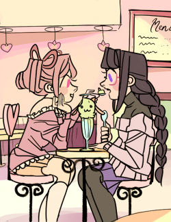 frothystars:  print of everyone’s favorite horrifically underaged lesbians  