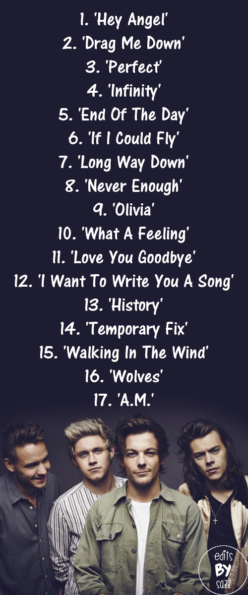 1d Made In The Am Deluxe Tracklist