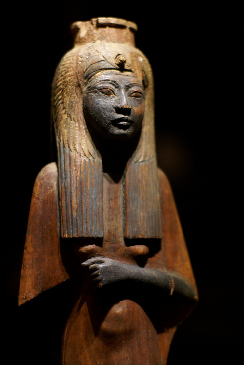 Statuette of Ahmose-Nefertari of Ancient Egypt was the first Queen of the 18th Dynasty. She was a da