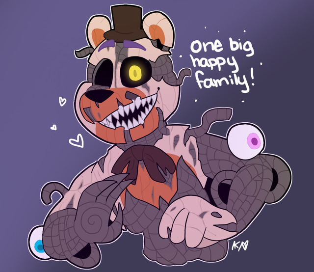 Molten Freddy [version by @Rainb0we] - my version fanart 🌟 in