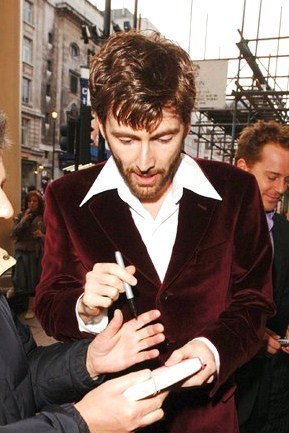 tennydr10confidential:  David Tennant at various events signing autographs for fans-He is just an absolute, wonderful, splendidly nice, and generous man to meet in person.  