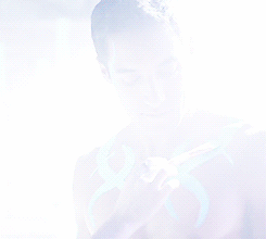thug-gifs:  body paint gets the tatts tag because it’s all body art