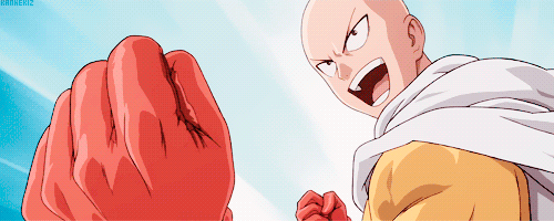 kanhekiz:   Get to know me meme; [4/5] protagonists  ⇨Saitama 「OnePunch Man」 