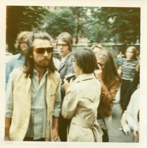 George Harrison (and, in photo 2, Mal Evans) in fan photos from 1969.“What annoys us is that people 