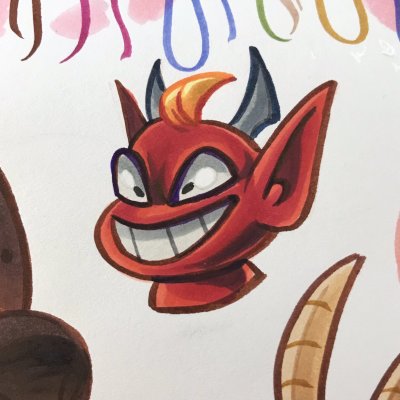 breezeharbour:breezeharbour:a few spyro-related doodles from my marker sketchbook