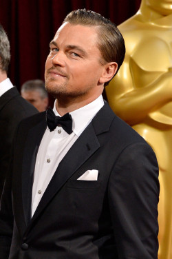 :  Leonardo DiCaprio on the Academy Awards red carpet! 