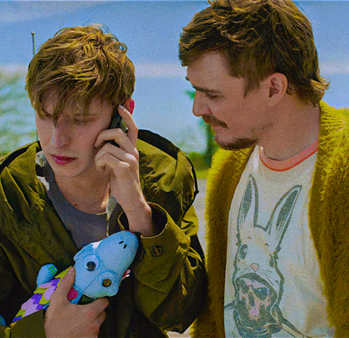 KYLE GALLNER as 'Benson' & JOHNNY BERCHTOLD as Randy Bradley
The Passenger (2023) · Film · Drama · Horror · dir. Carter Smith · [Gif Creator/Editor: k-wame.tumblr.com]
