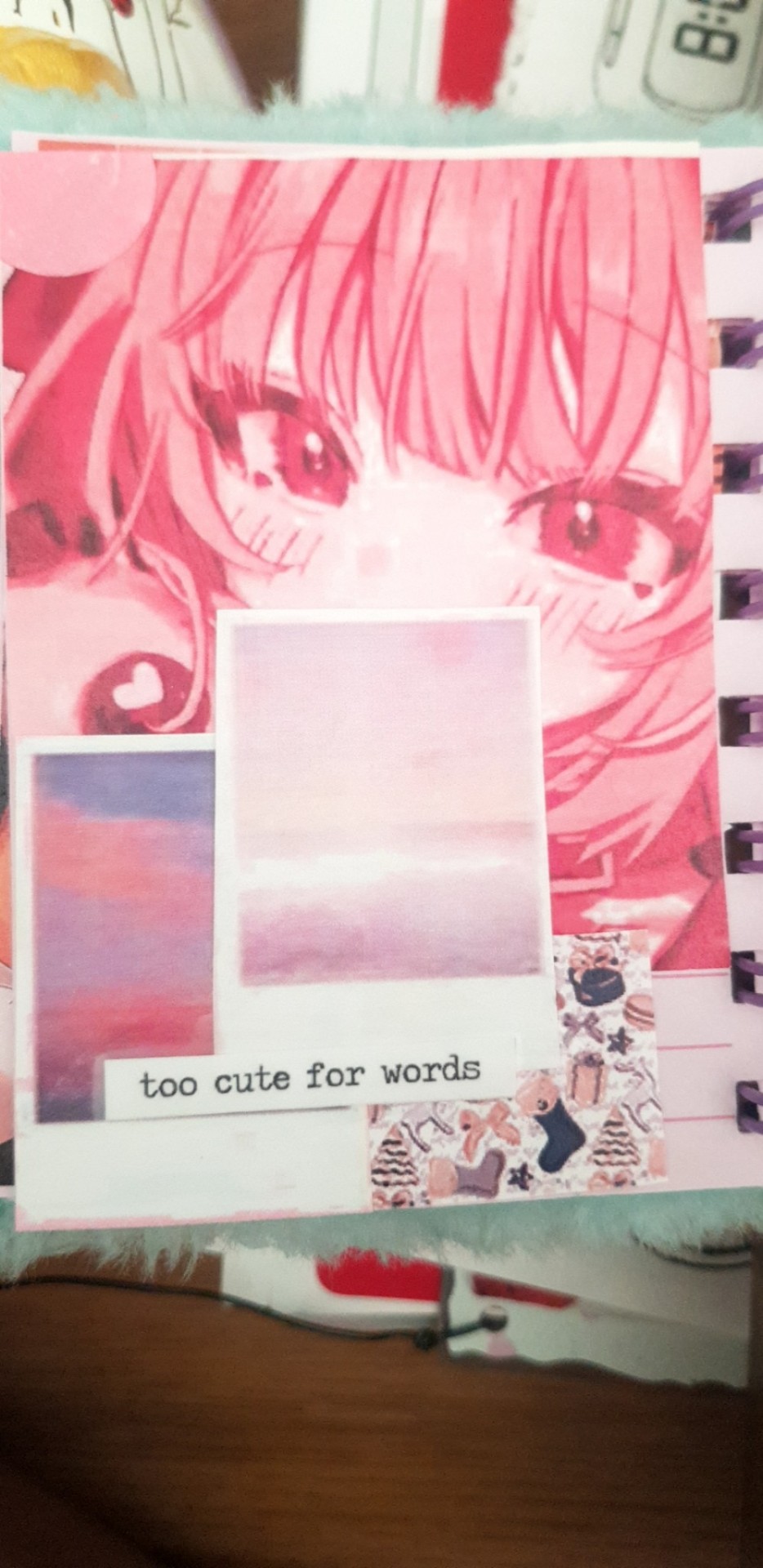 Today's Post Context Is Scrapbook Pages I Made, Also Before Anyone Says I Did Realize I Used The Wrong