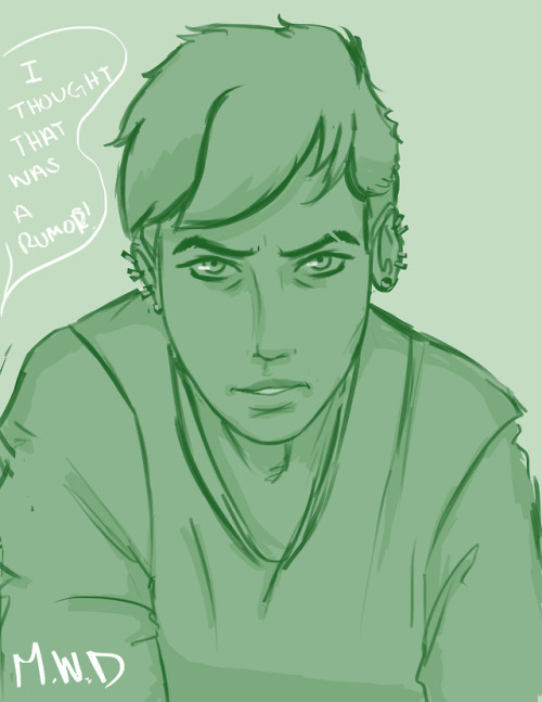 maewoahdoodles: “Butch stared, his smile long gone and his gaze fixated on the movement of Buttercup