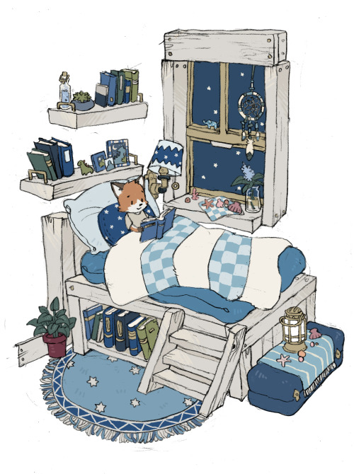 syukapong:  seaside bedroom