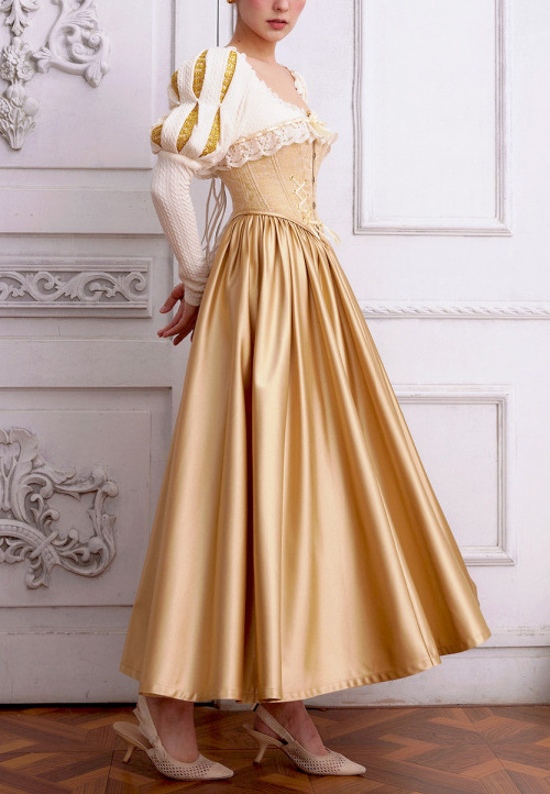 evermore-fashion:Favourite Designs: LaceMade ‘Princess Anne’ Season II Corset Museum Collection