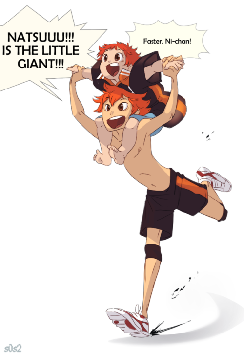 s0s2:Shoyo Hinata’s sister Natsu only has like 10 seconds of screentime in the three seasons of Haikyuu, but I’d die for her.